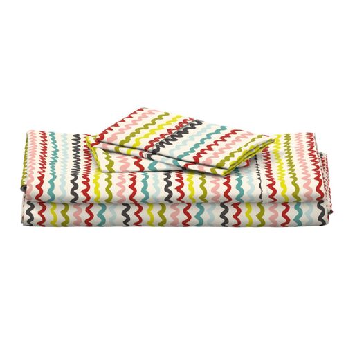 Retro christmas looping horizontal stripes