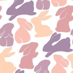 Bunny silhouettes