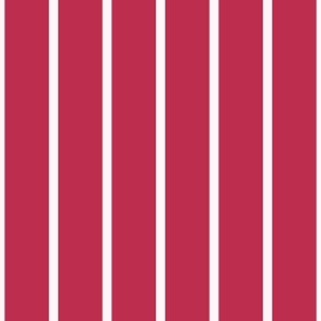 Vertical Stripes / big scale / viva magenta minimal simple vertical stripes 