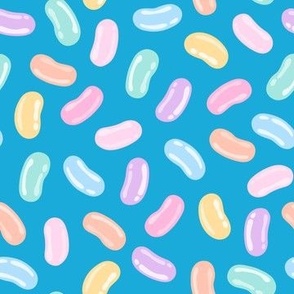 jelly beans - easter candy - blue - LAD22