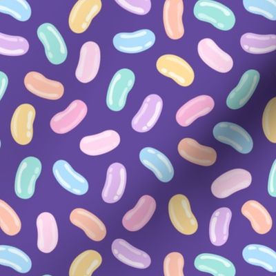 jelly beans - easter candy - purple - LAD22
