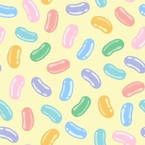 jelly beans - easter candy - yellow - LAD22