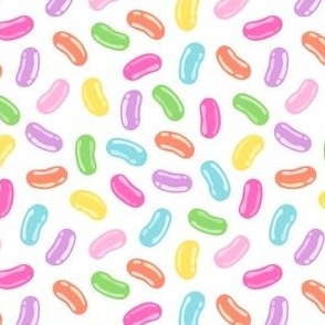 (small scale) jelly beans - easter candy - pink/purple - LAD22