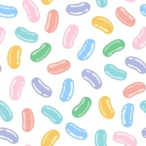 jelly beans - easter candy - green/blue - LAD22