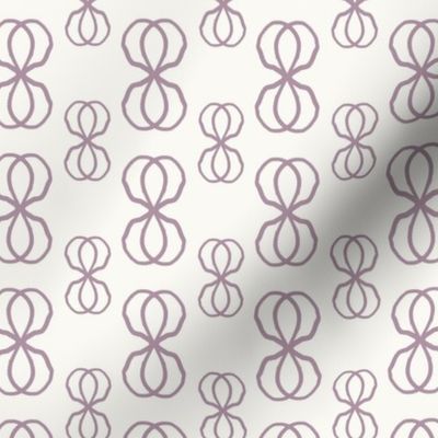 Minimalist  Circles in Dusty Lavender,  20 