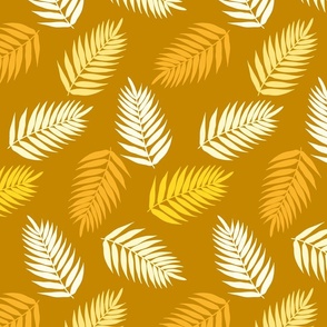 Palm Leaves Yellow