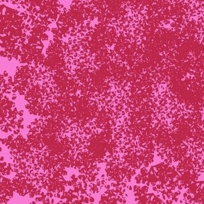 Textured Berries // Viva Magenta on Bright Pink