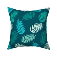 Palm Leaves Teal