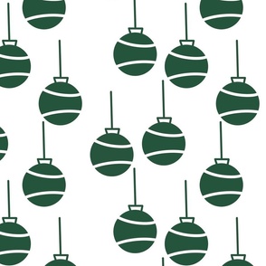 Green Holiday Balls