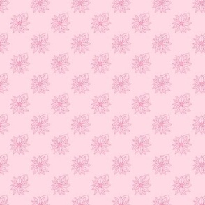 Pink Poinsettias