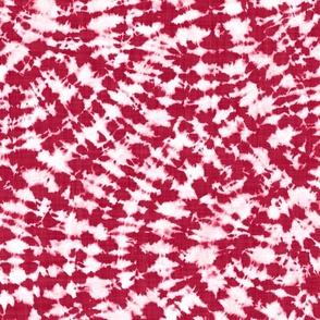 Viva Magenta Shibori Tie Dye - Large Scale - Swirls BB2649 Pantone 2023 Boho
