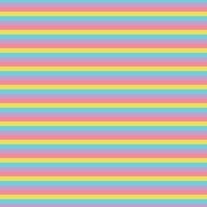 mini easter candy stripe - no white