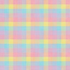 small easter candy gingham - no white