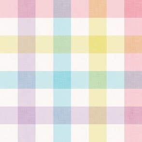 large easter candy gingham