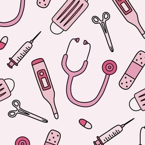 Nurse / Medical in Pink