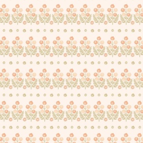 Striped motifs dandelion_orange