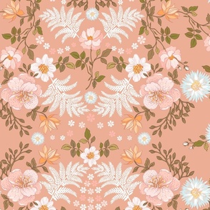 Amongst the blossoms _decorative victorian floral