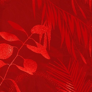 Single Color Fern Red
