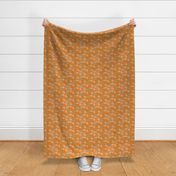 Electric Orange Tapestry-L