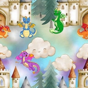 Dreamy Dragon Cloud Kingdom