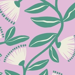 L - Sierra Floral-lilac and green