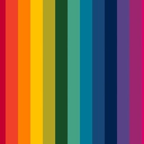 Rainbow stripes Vertical