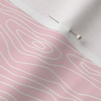 Smaller Scale Woodgrain Texture in Cotton Candy Pink