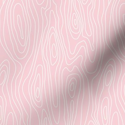 Smaller Scale Woodgrain Texture in Cotton Candy Pink