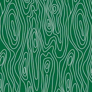 Bigger Scale Woodgrain Texture in Emerald