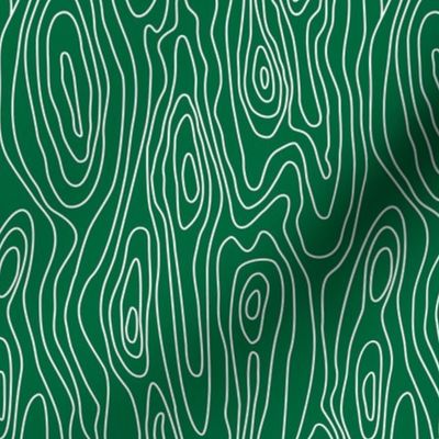 Smaller Scale Woodgrain Texture in Emerald