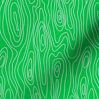 Smaller Scale Woodgrain Texture in Grass Green