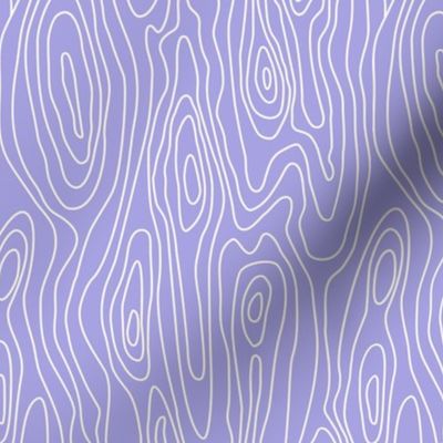 Smaller Scale Woodgrain Texture in Lilac