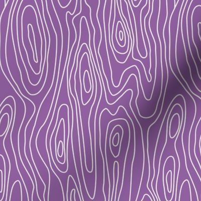 Smaller Scale Woodgrain Texture in Orchid