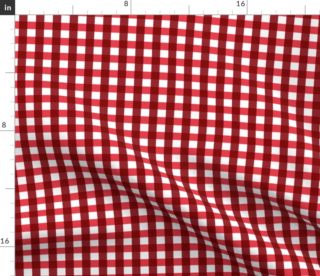 Alpine Gingham in Red