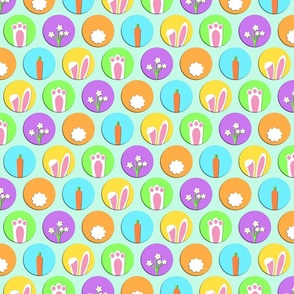 Spring rabbits nursery design