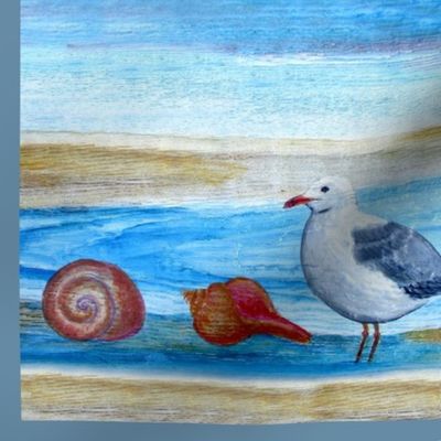 SEAGULL AND SHELLS FOR SF 10 150
