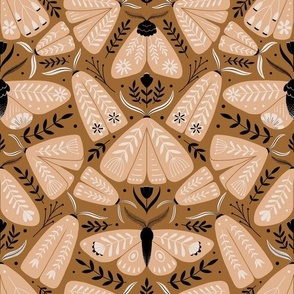 Folk Art Moths