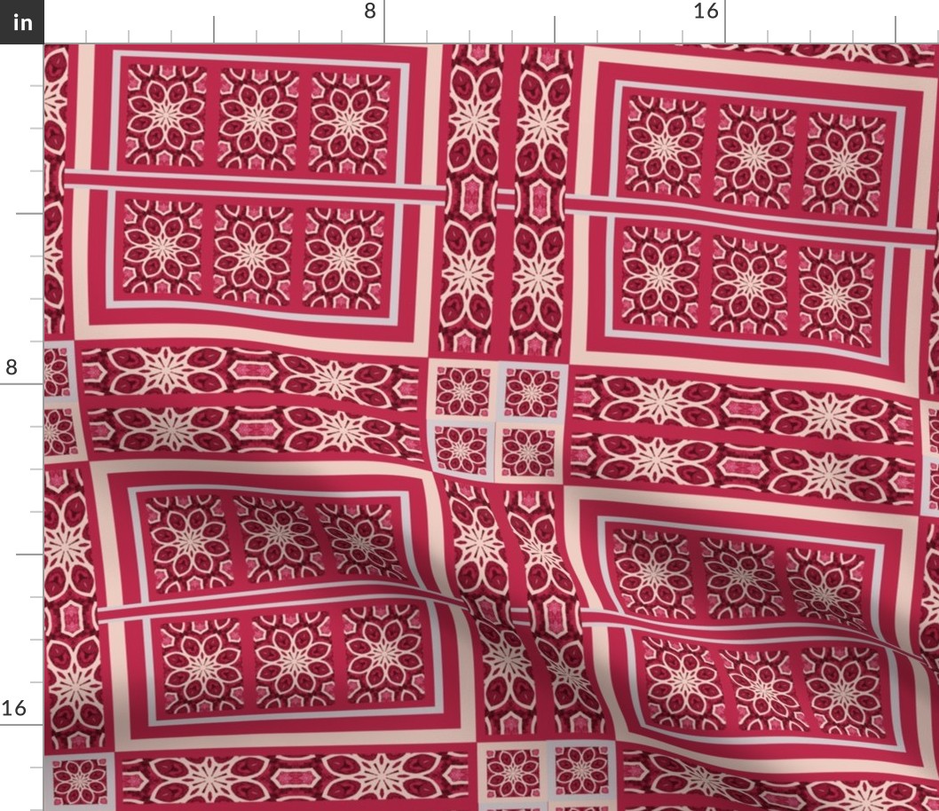 Viva Magenta Cheater Quilt