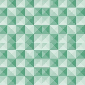 Light green ice squares and triangles