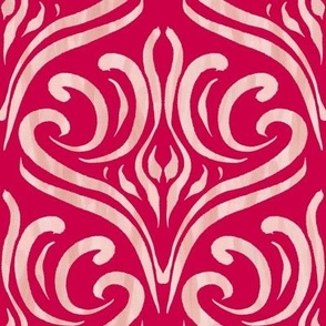 (Lh Magenta Art Nouveau Romance 