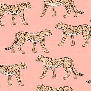 Cheetah - Salmon Texture