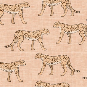 Cheetah - Peach texture