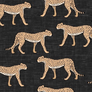 Cheetah - Black Texture