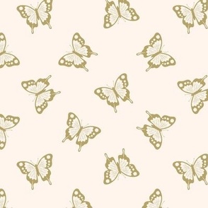flight of the butterfly - olive green - small