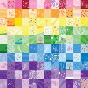 Rainbow Quilt