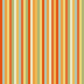 vintage stripes - vertical vintage stripes - stripes fabric and wallpaper