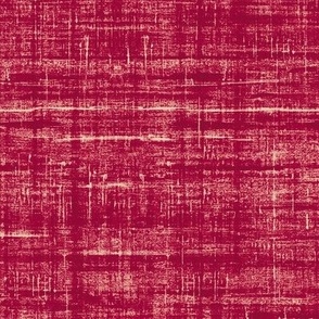 Rough Grasscloth or Nubby Linen Texture in Viva Magenta