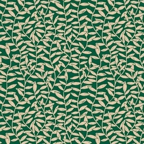 vintage vines - green - small
