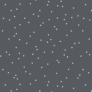 Winter Dots - Blue - Small Scale