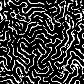 Lost in Maze - Black background